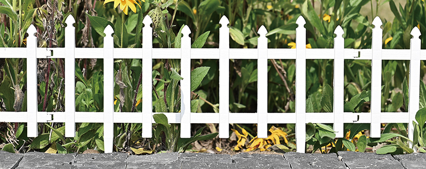 Plastic Garden Fence 