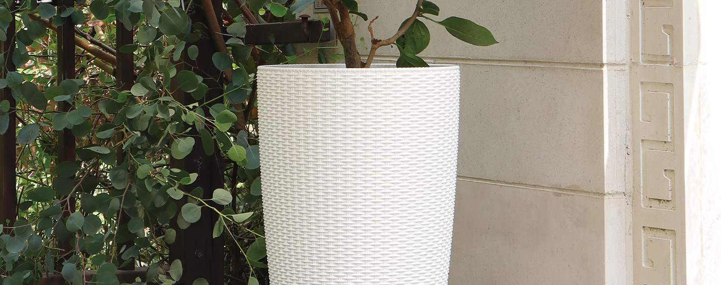 Rattan Flower Pot 