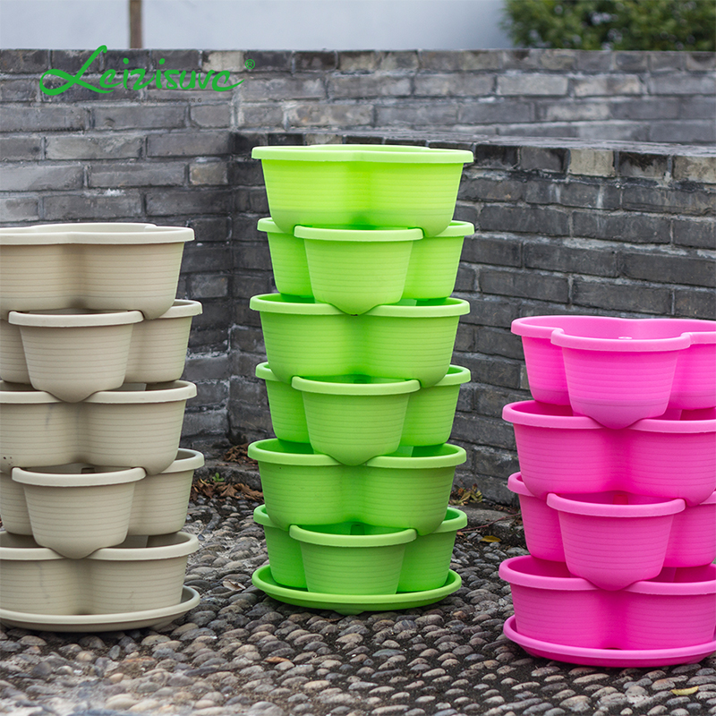 Butterfly Basin (HGT-001) Preservative Stackable Colorful Flower Pot