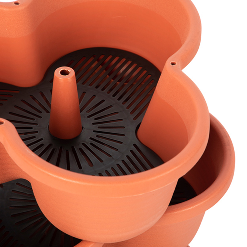 Butterfly Basin (HGT-001) Preservative Stackable Colorful Flower Pot