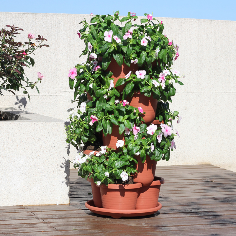 Butterfly Basin (HGT-001) Preservative Stackable Colorful Flower Pot