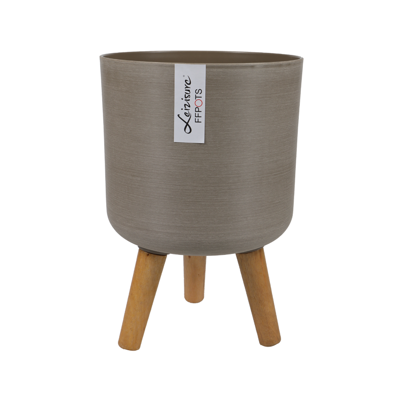 ZJ10A/11/12 Utilitarian Modern Brushed Flower Pot