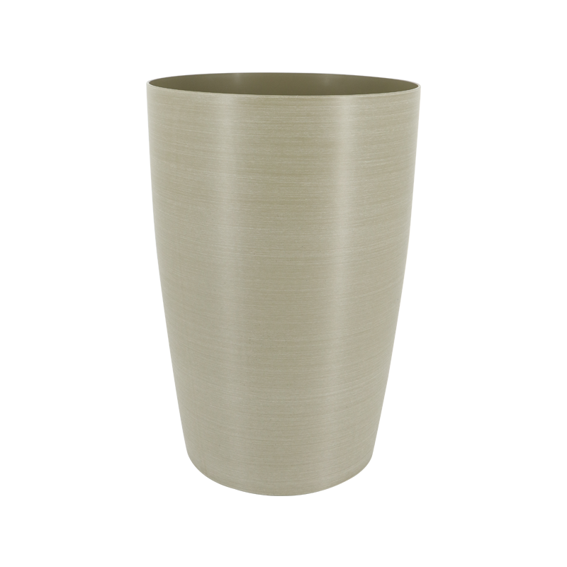 3301/3302/3302M/3303 Metallic-Look Smooth Brushed Flower Pot