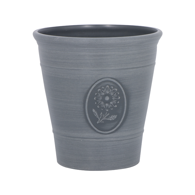XY-1003/1005 Sleek Matte-finished Brushed Flower Pot