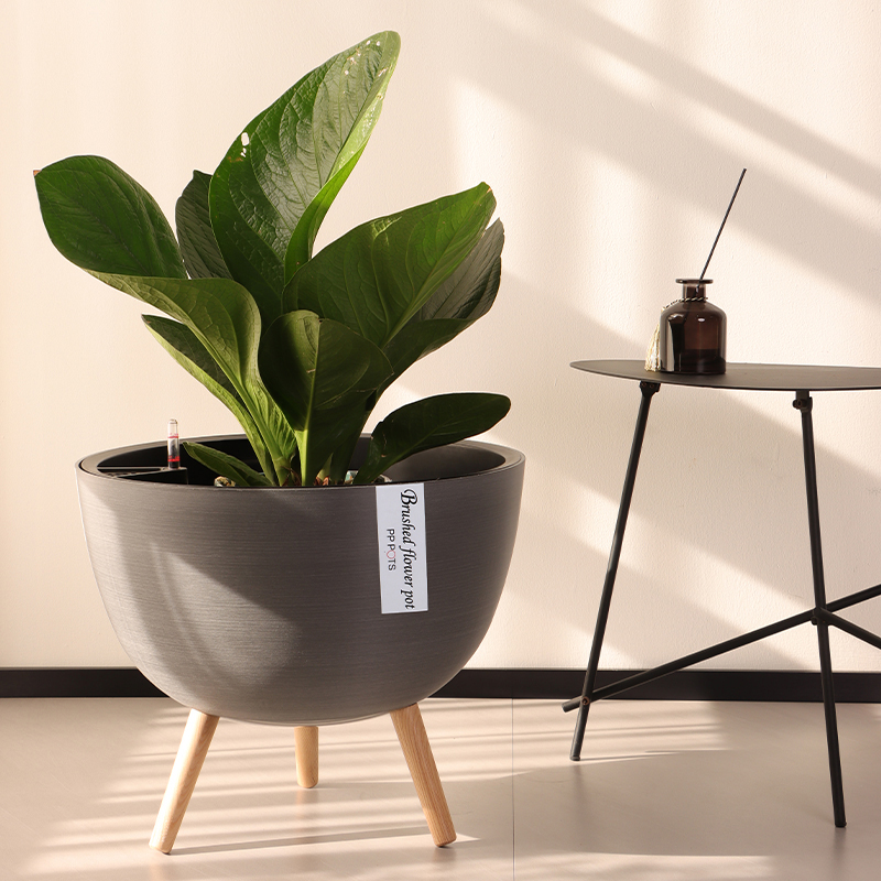 ZJ-08/09/10 Artistic Modern Brushed Flower Pot