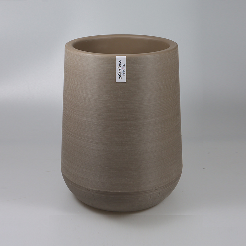 ZX-5/6/7 Classic-Designed Metallic Brushed Flower Pot