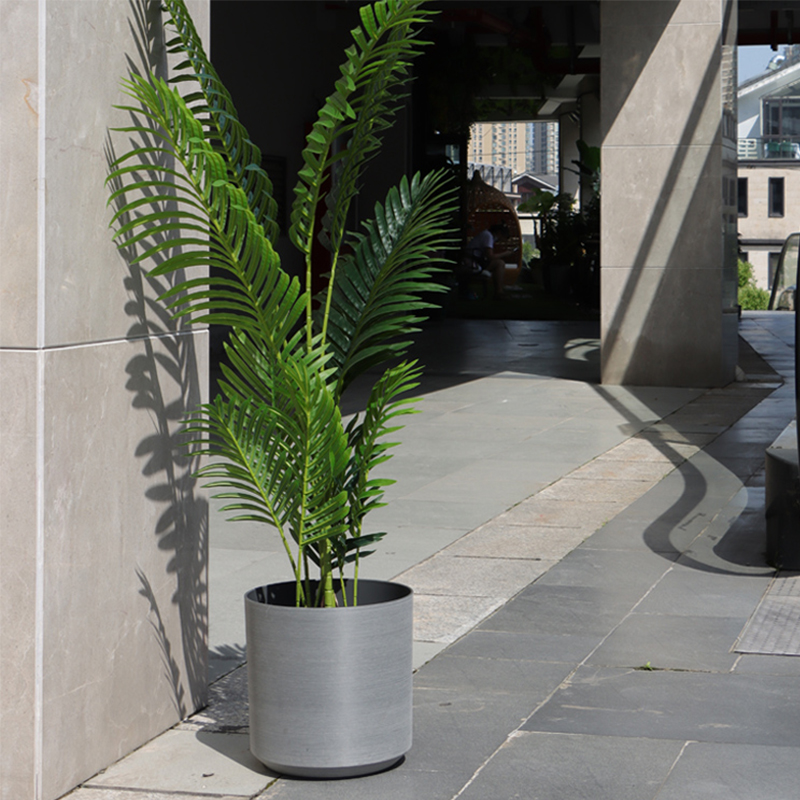 TP-9/10/10A/10B/11/12/13/14/14B/15 Textured Luxe Brushed Flower Pot