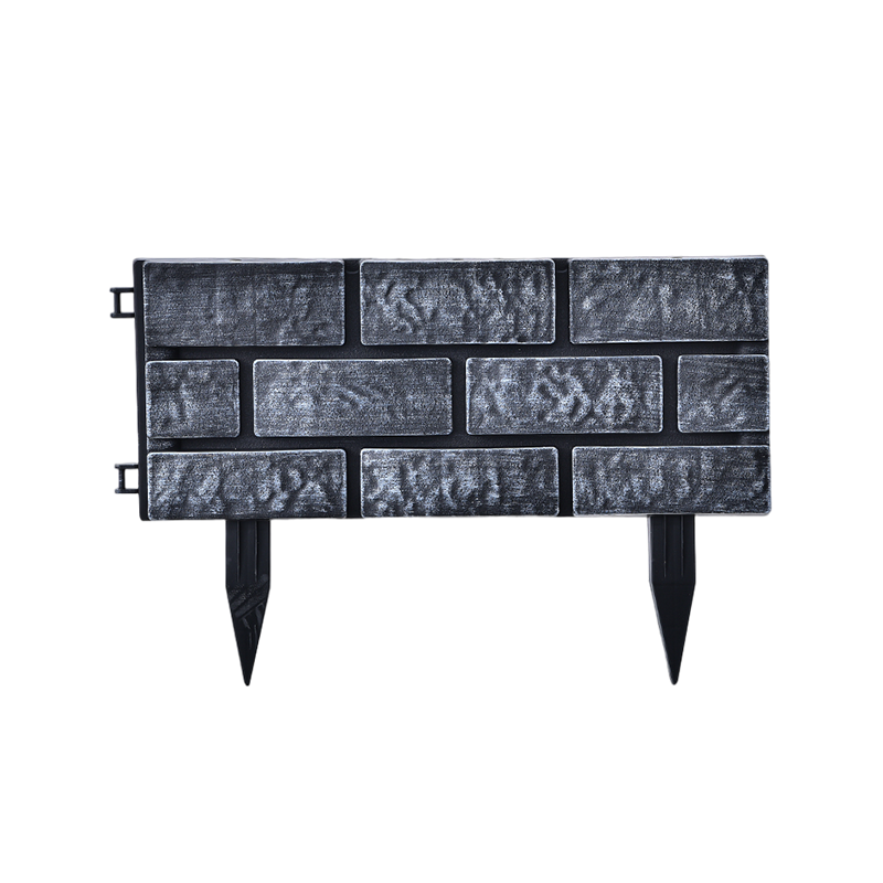 WL-008 Stone-like Plastic Garden Fence