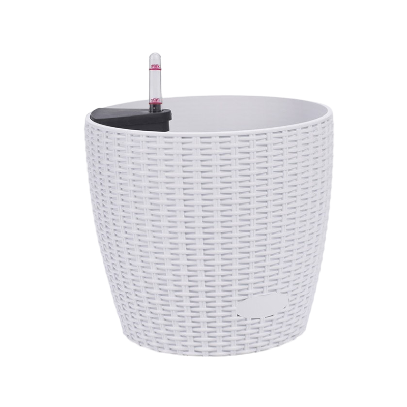TB-3101/3102/3104/3105 Self-Waterring Rustic Rattan Flower Pot