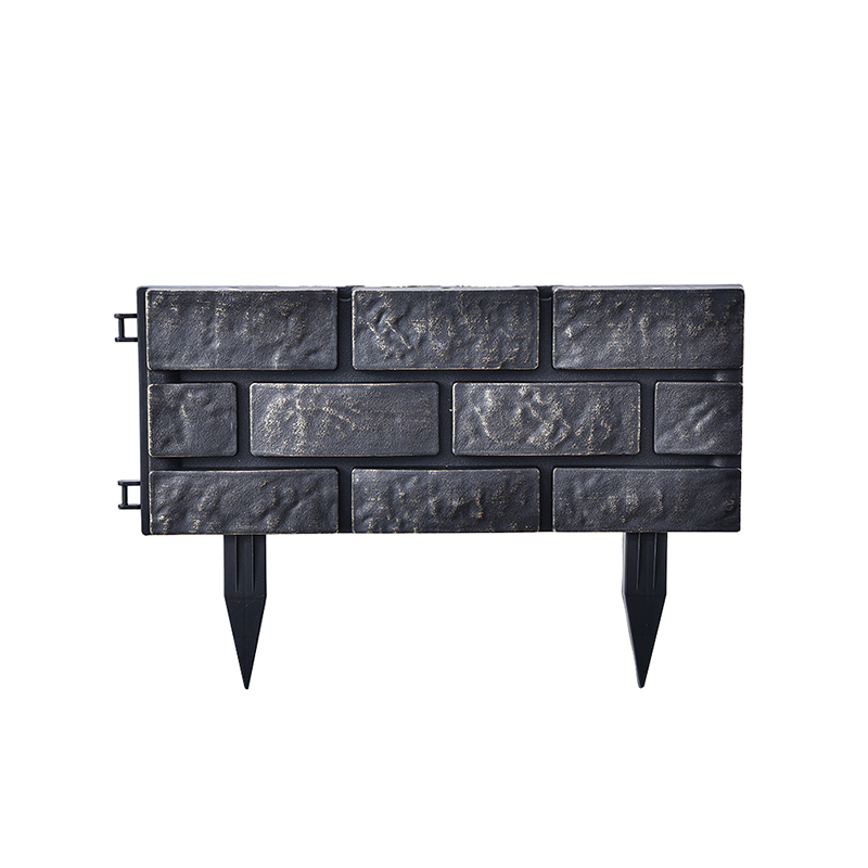 WL-008 Stone-like Plastic Garden Fence