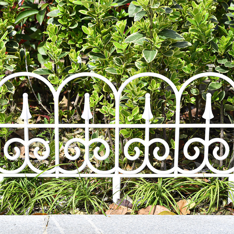 WL-011 Fade-Resistant Plastic Garden Fence
