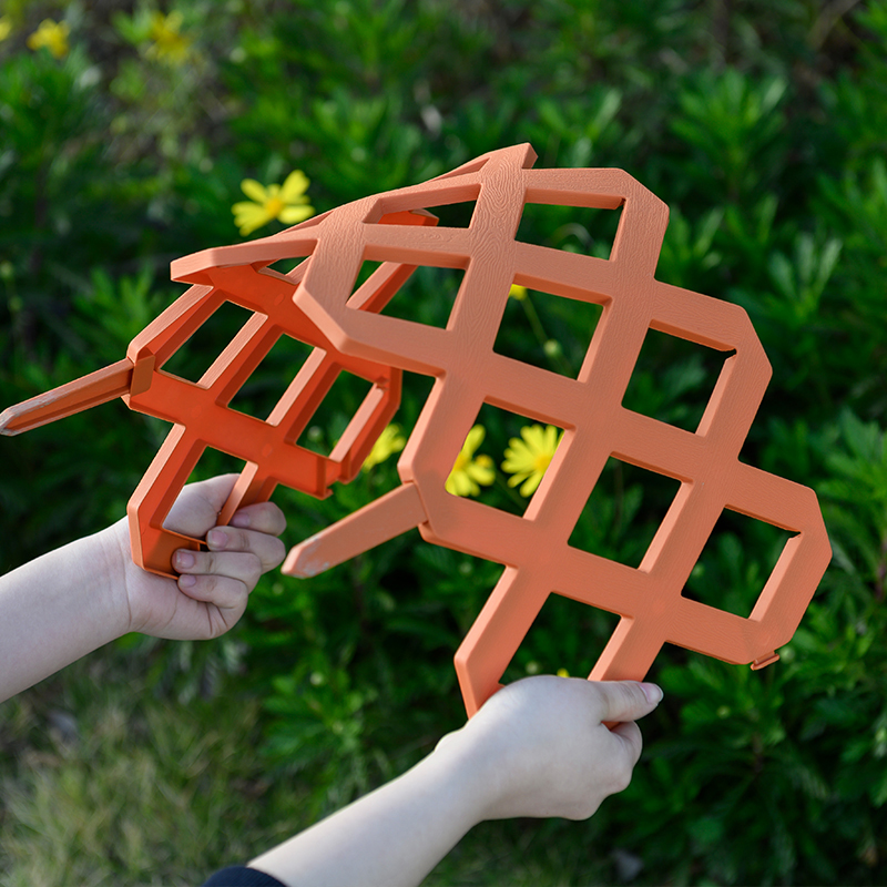 WL-009 Aesthetic Plastic Garden Fence