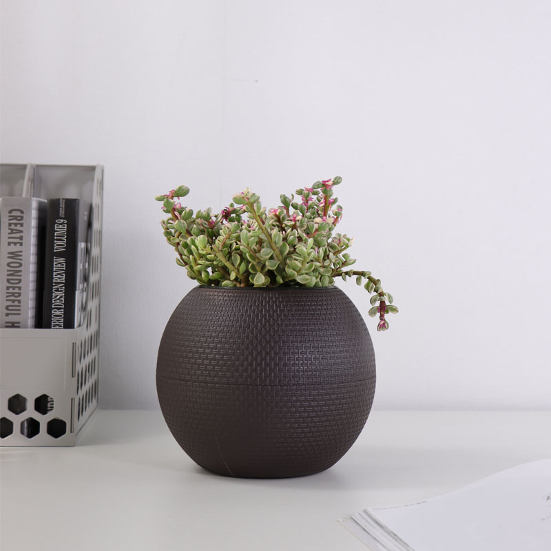 YQ-1 Elegant Delicate Rattan Flower Pot