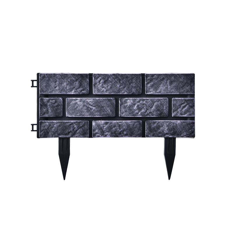 WL-008 Stone-like Plastic Garden Fence