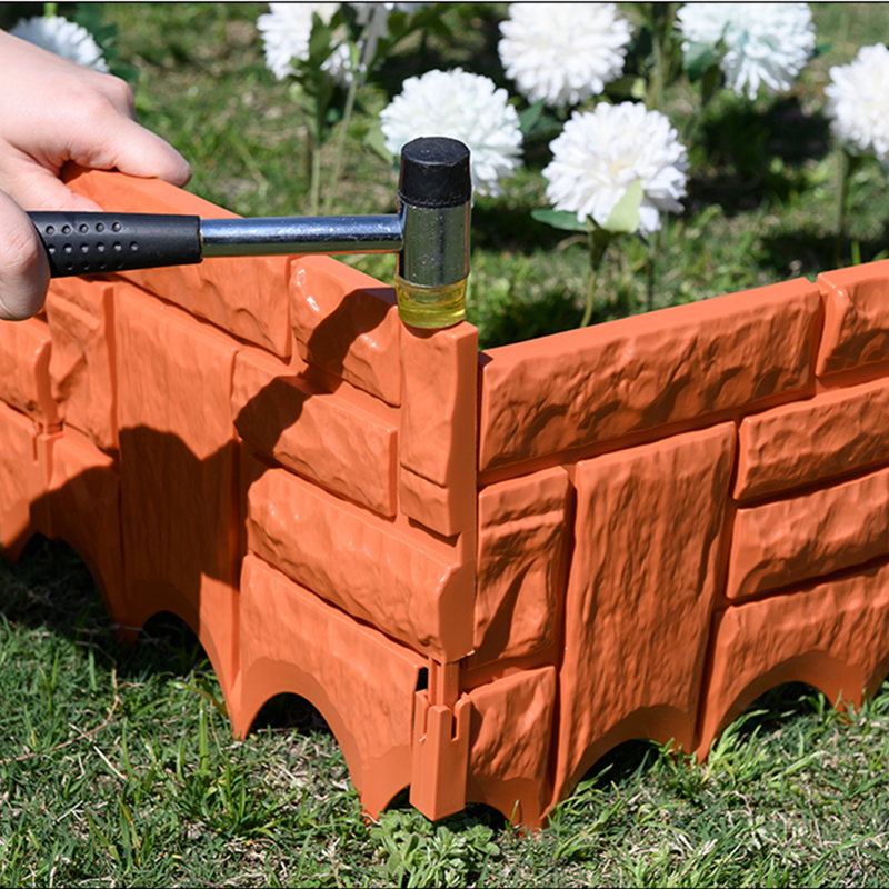 WL-015 Weather-Resistant Plastic Garden Fence