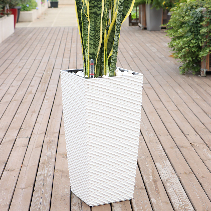 TB-03/04/05 Harmonious Slim Rattan Flower Pot