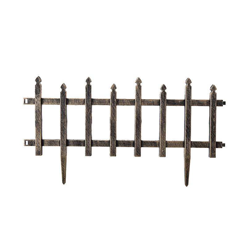 WL-002 Low-Maintenance Plastic Garden Fence