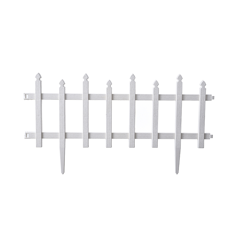 WL-002 Low-Maintenance Plastic Garden Fence
