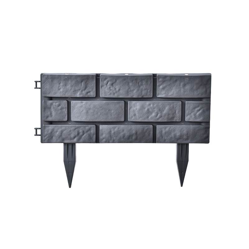 WL-008 Stone-like Plastic Garden Fence