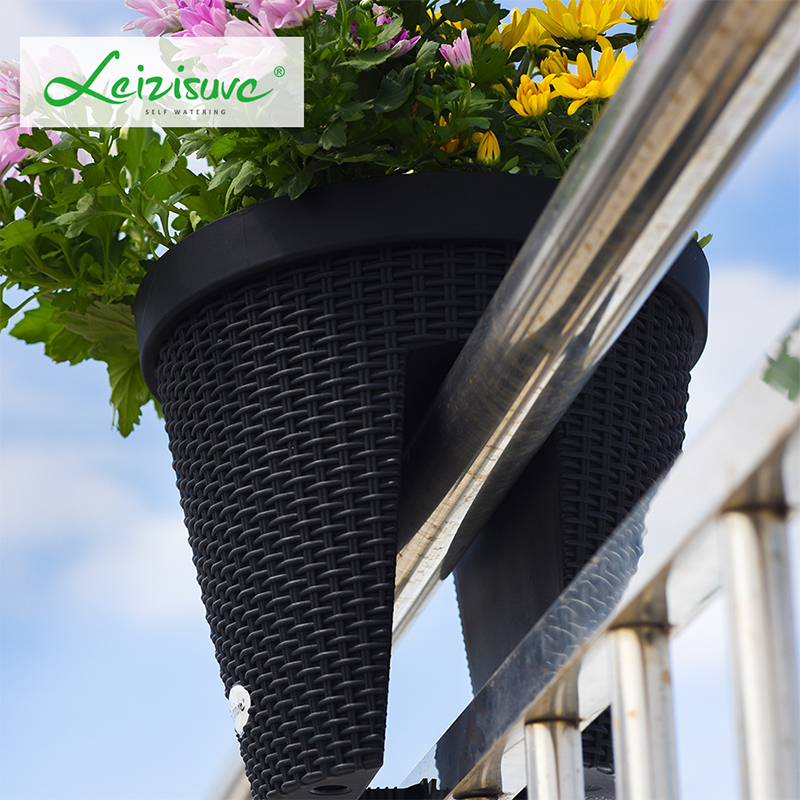 TB-09 Lighitweight Eco-Friendly Rattan Flower Pot