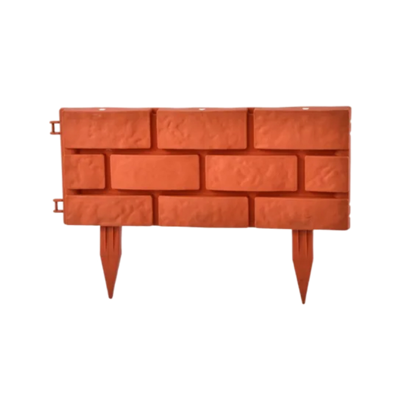 WL-008 Stone-like Plastic Garden Fence