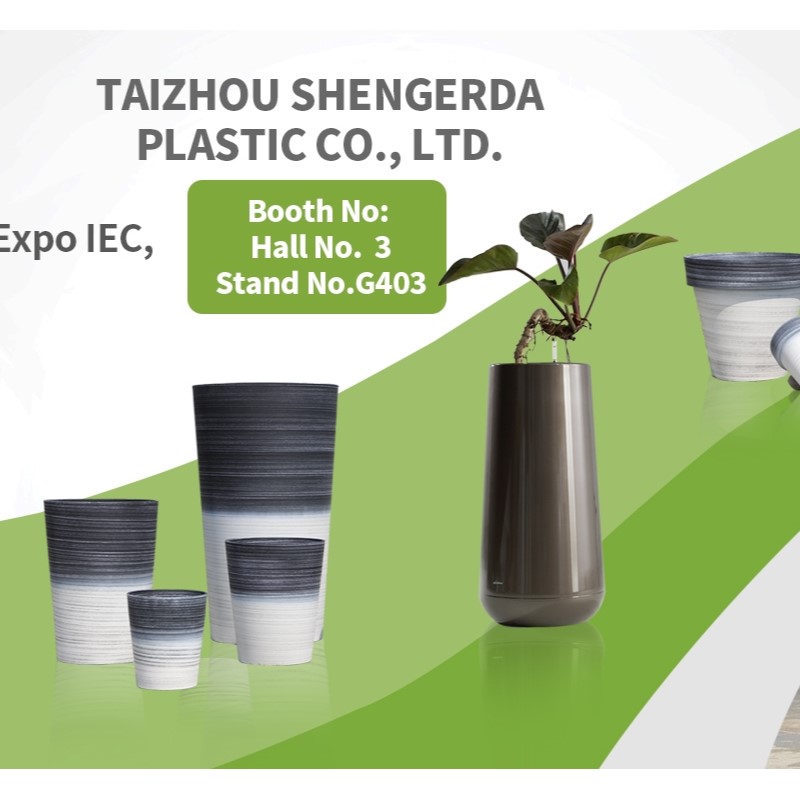 Taizhou Shengerda Showcases Garden Pots at Flowers Expo 2025
