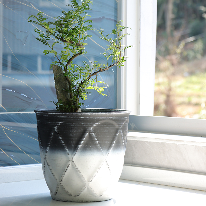 Round Indoor Decorative Flower Pot