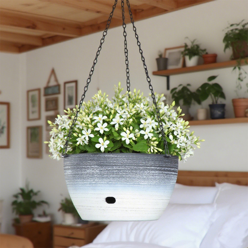 Round Hanging Flower Pot