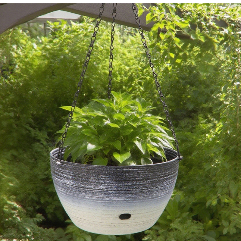Round Hanging Flower Pot