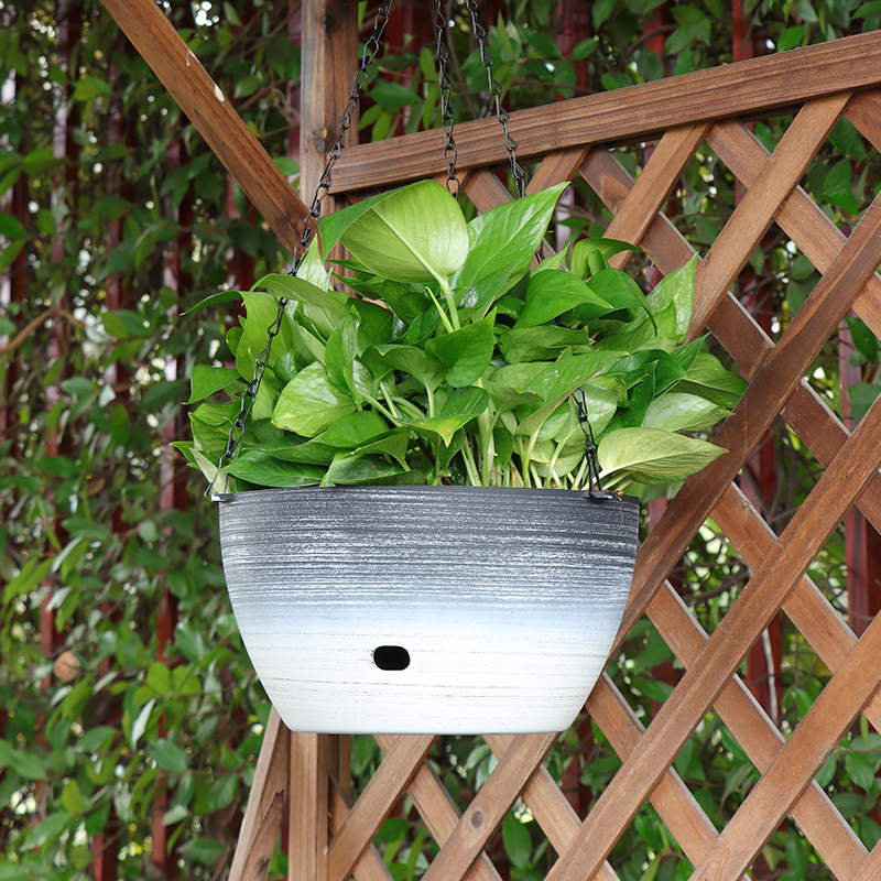 Round Hanging Flower Pot