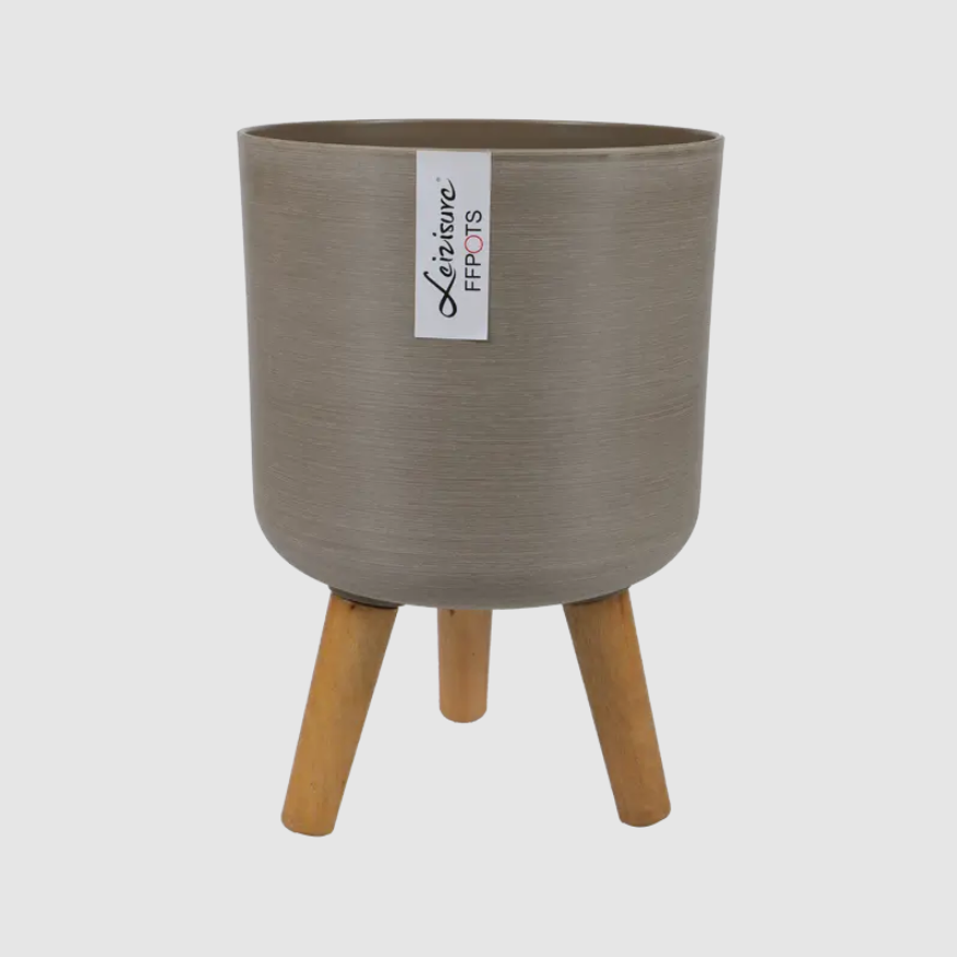 Is Your Space Ready for the Modern Elegance of a Brushed Flower Pot?